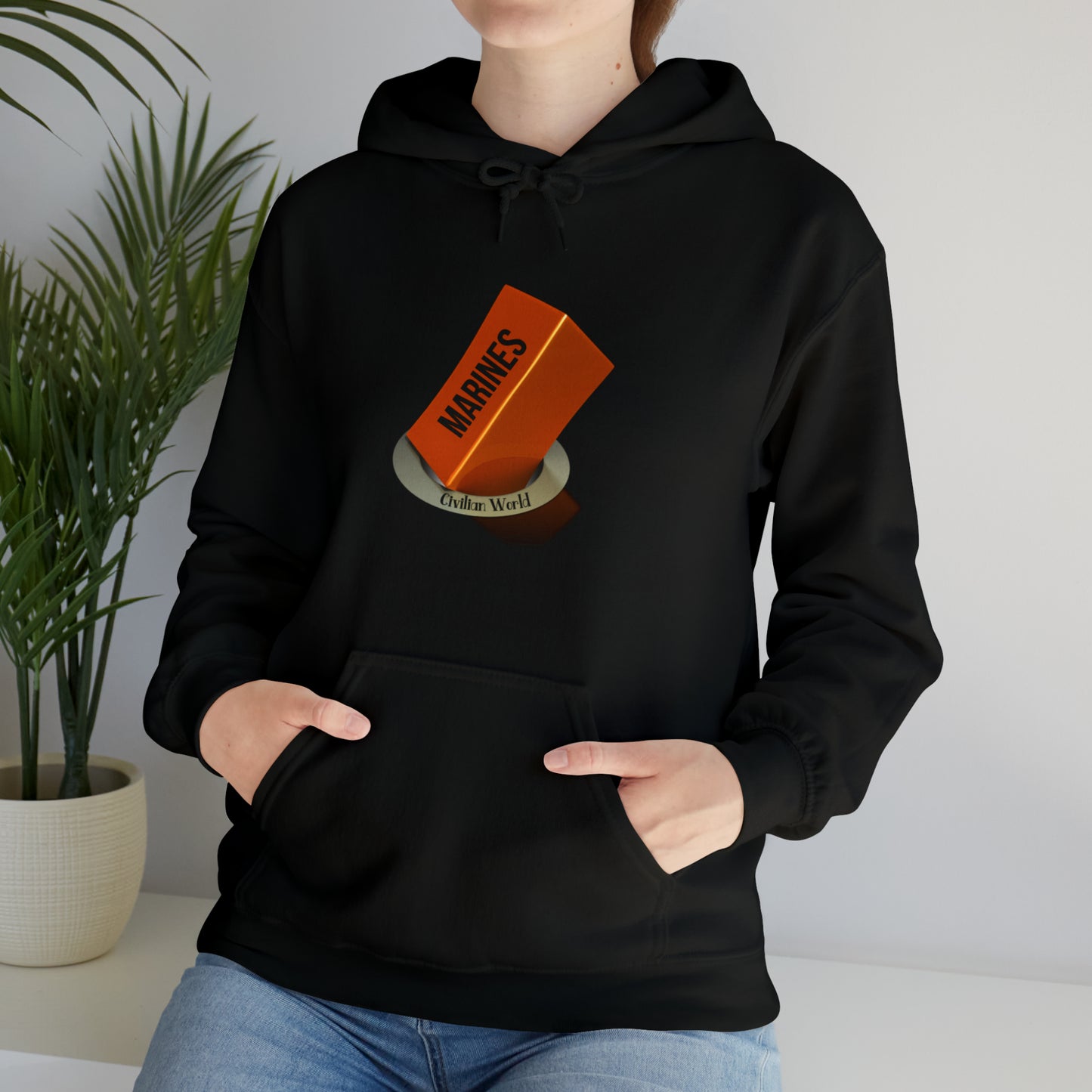 Square Peg / Round Hole - Hooded Sweatshirt