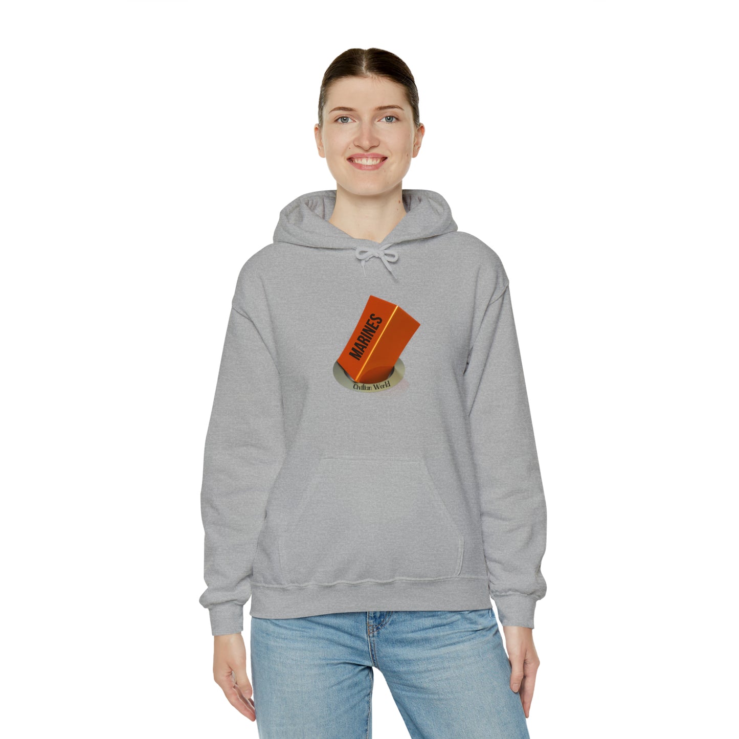 Square Peg / Round Hole - Hooded Sweatshirt