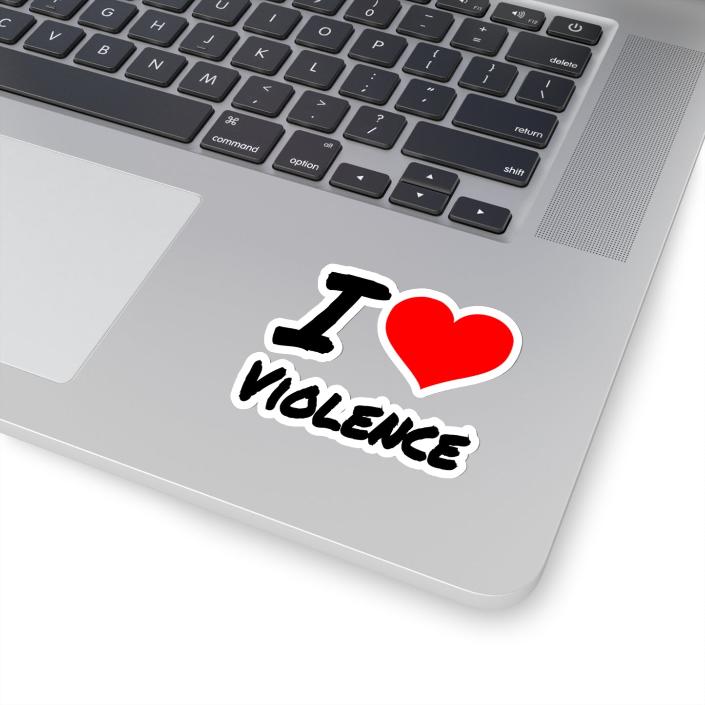 I Love Violence - Kiss-Cut Stickers