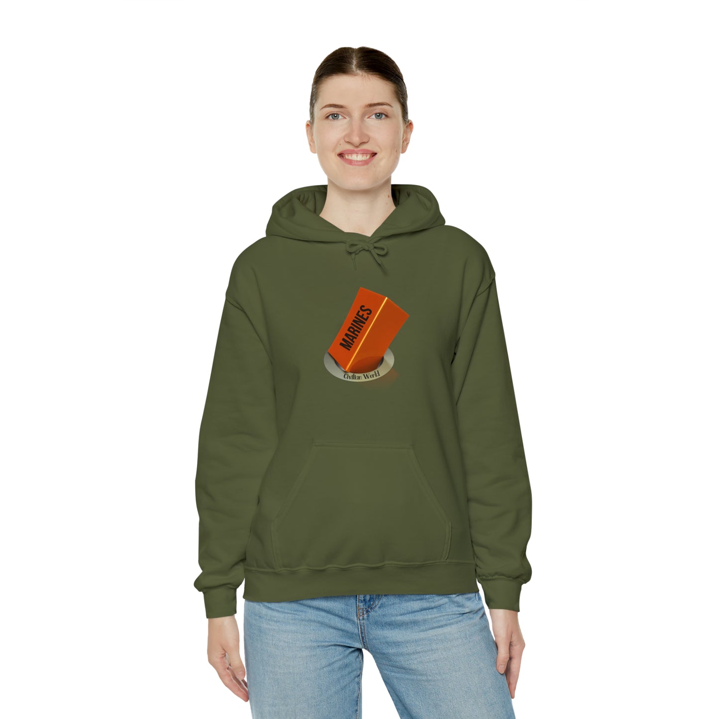 Square Peg / Round Hole - Hooded Sweatshirt