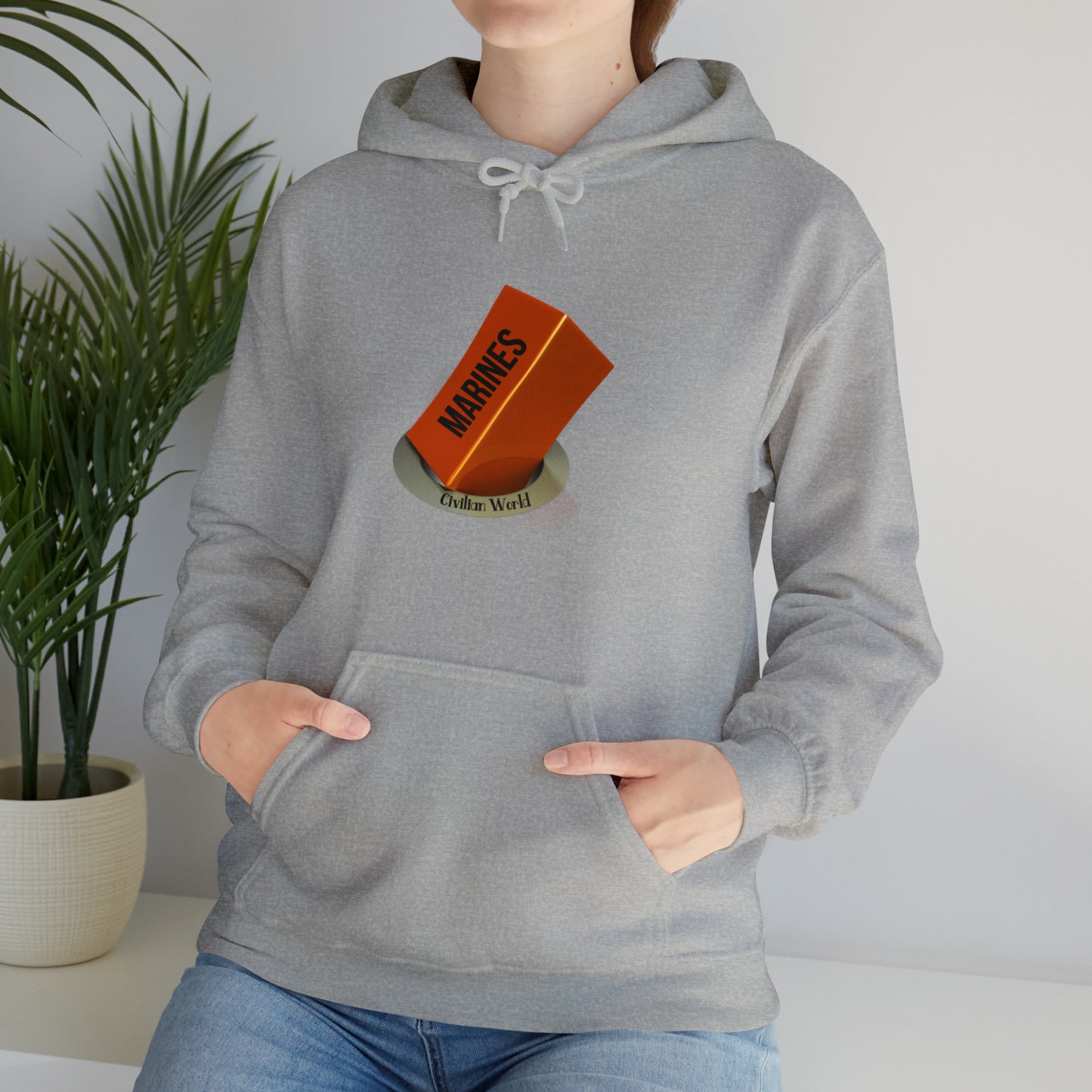 Square Peg / Round Hole - Hooded Sweatshirt