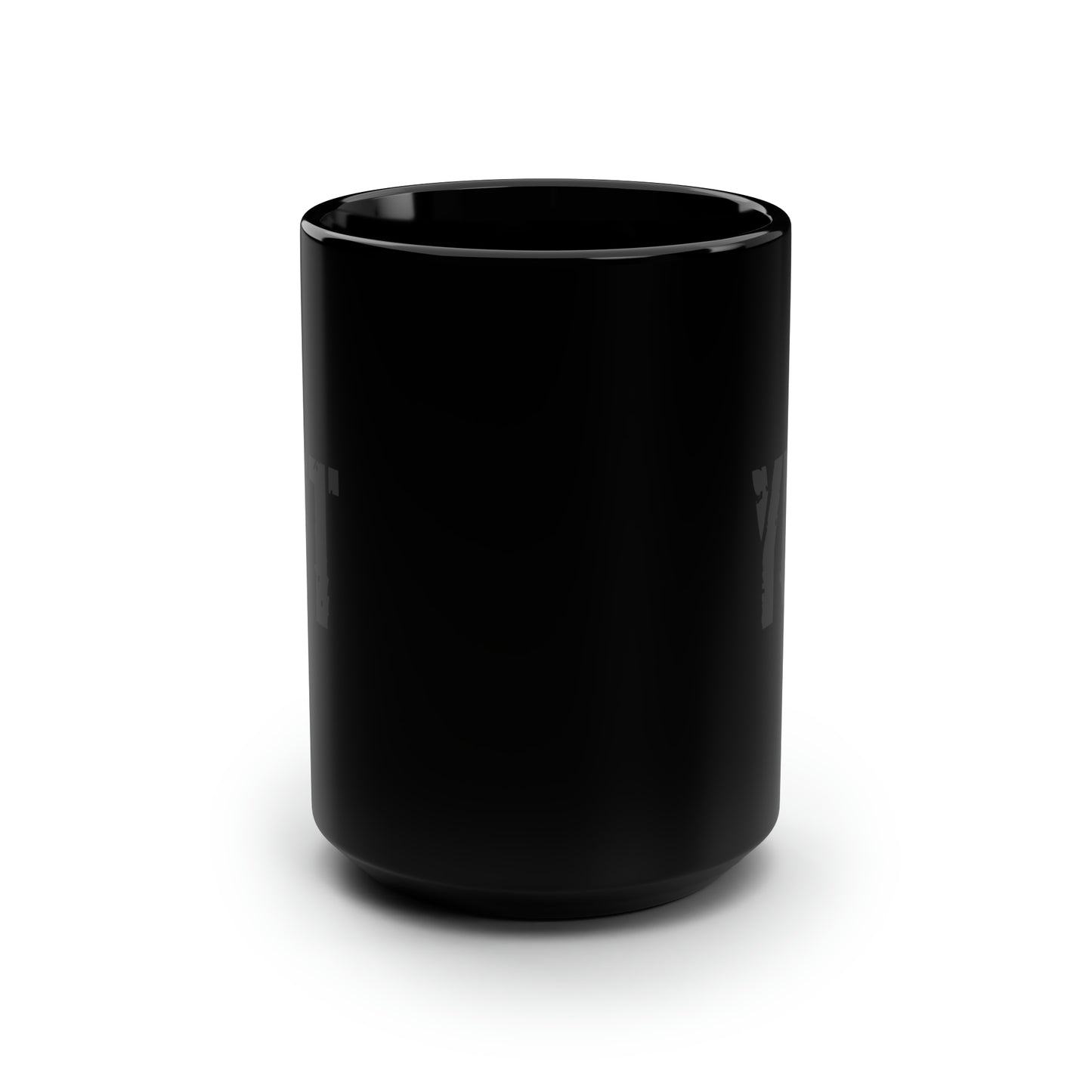 YUT - Black Mug, 15oz