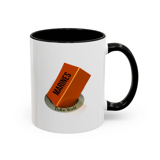 Funny Coffee Mug - Square Peg Round Hole