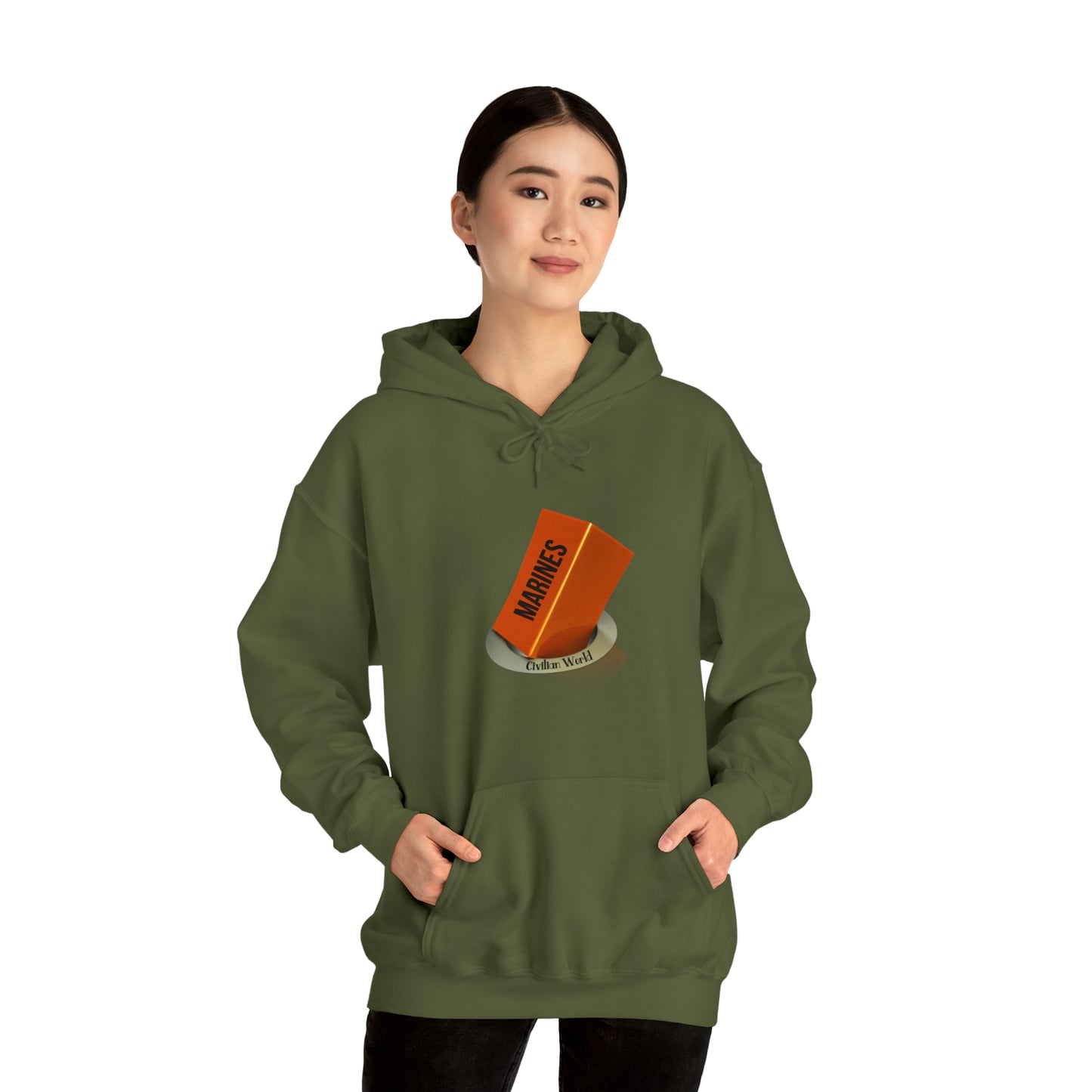 Square Peg / Round Hole - Hooded Sweatshirt